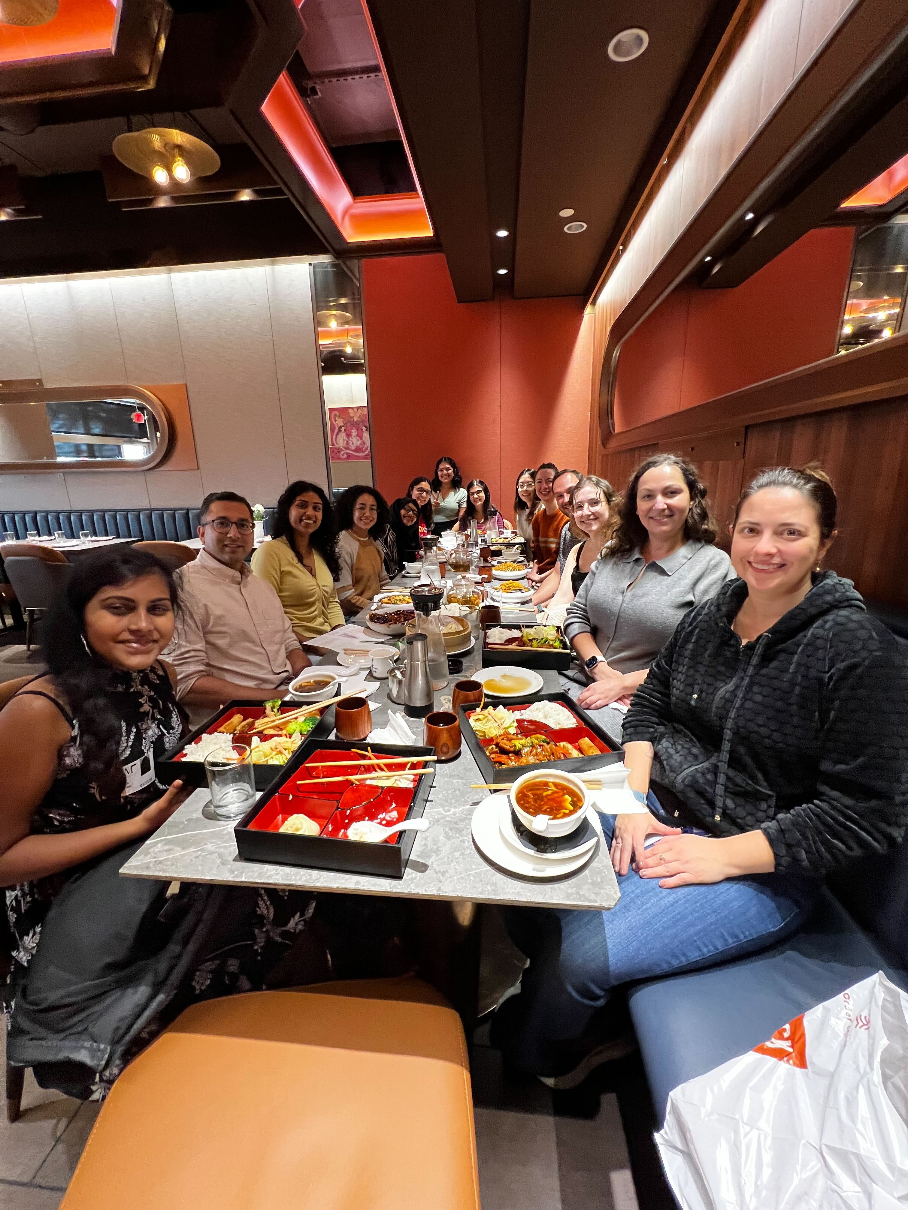 January 2026 - We said goodbye to our amazing bioinformatics analyst, Jessica, at a farewell lab lunch. Wishing you all the best in your next chapter, Jessica!