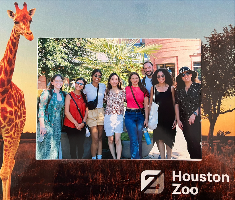 October 2025 - The Atkinson lab had a lab outing exploring the Houston Zoo!